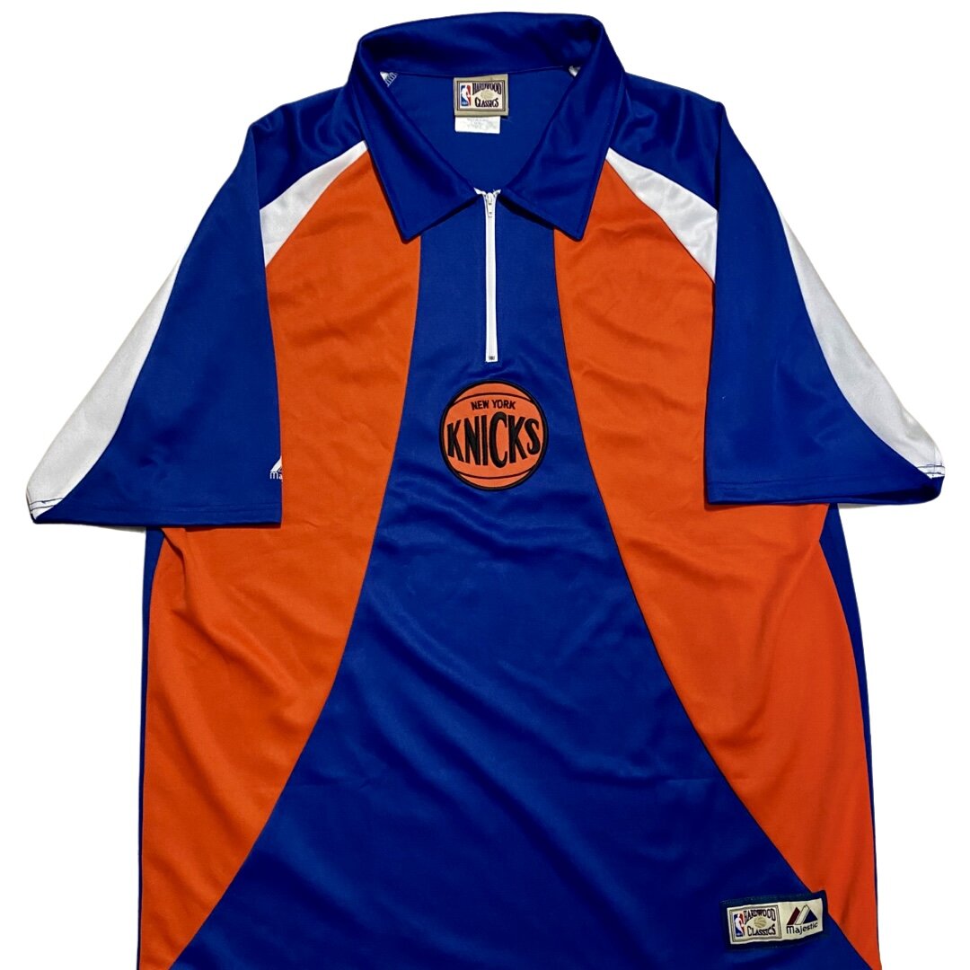 Knicks Quarter Zip Polo Shirt — Give Up The Good$