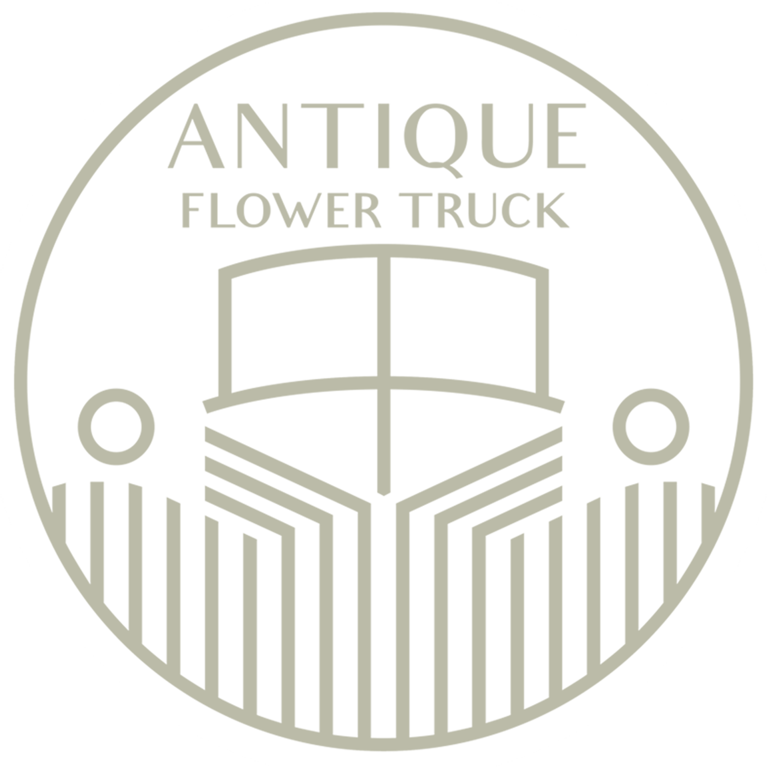 Antique Flower Truck