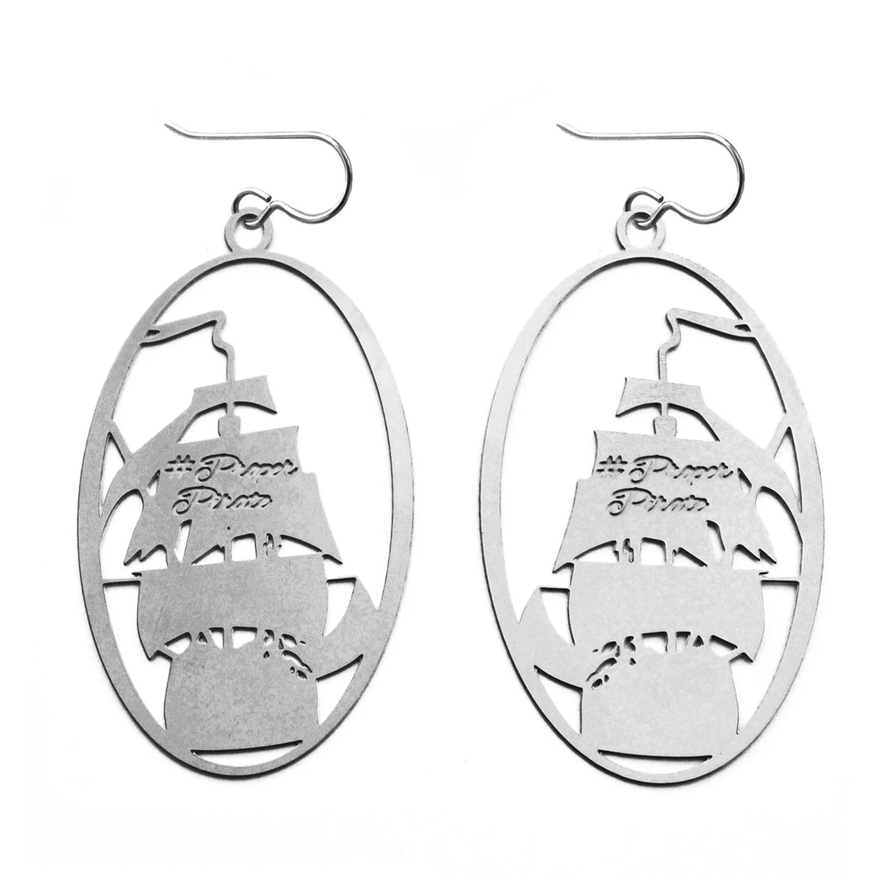 Pirate ship earrings best sale