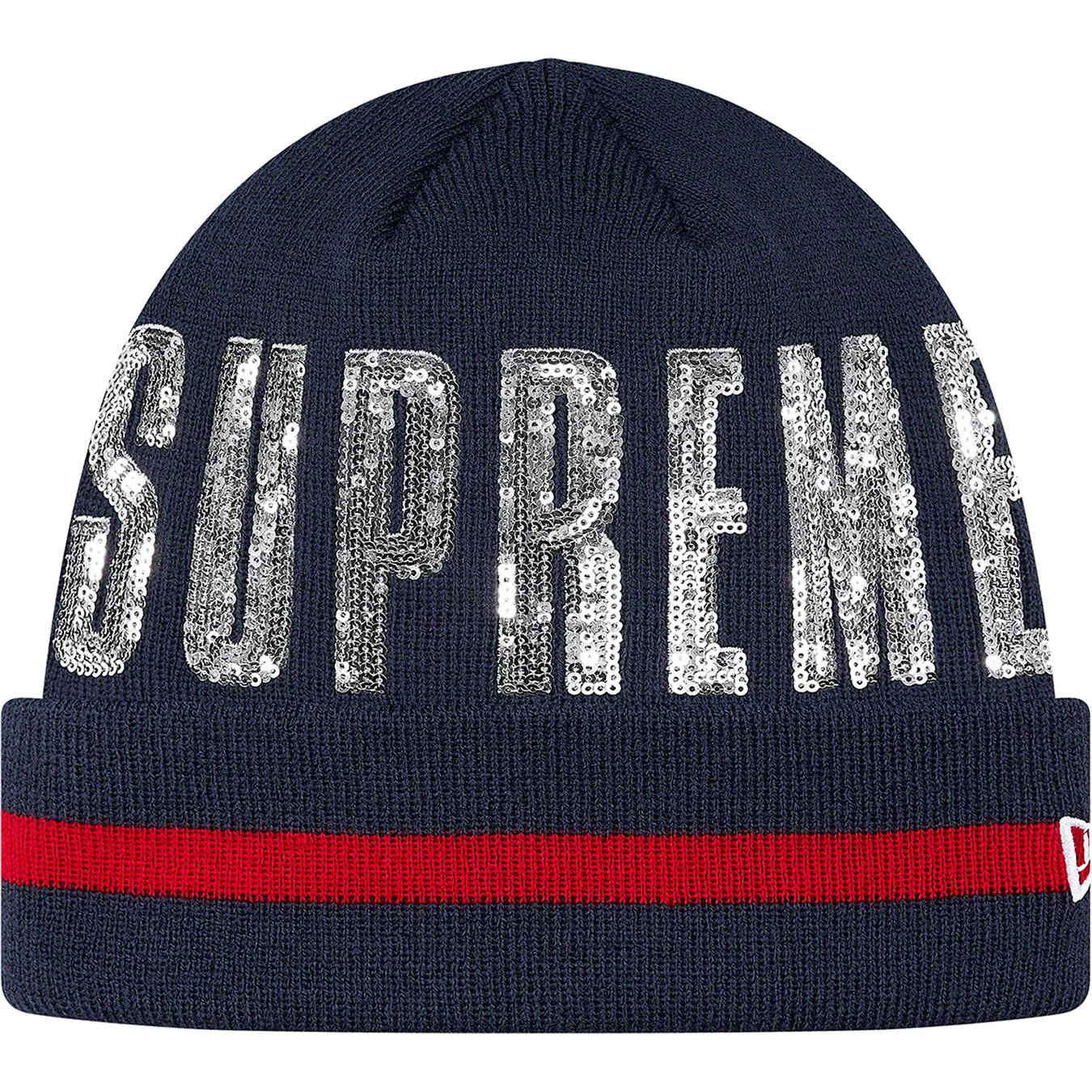 SUPREME New Era® Sequin Beanie — La Suprema Calidad