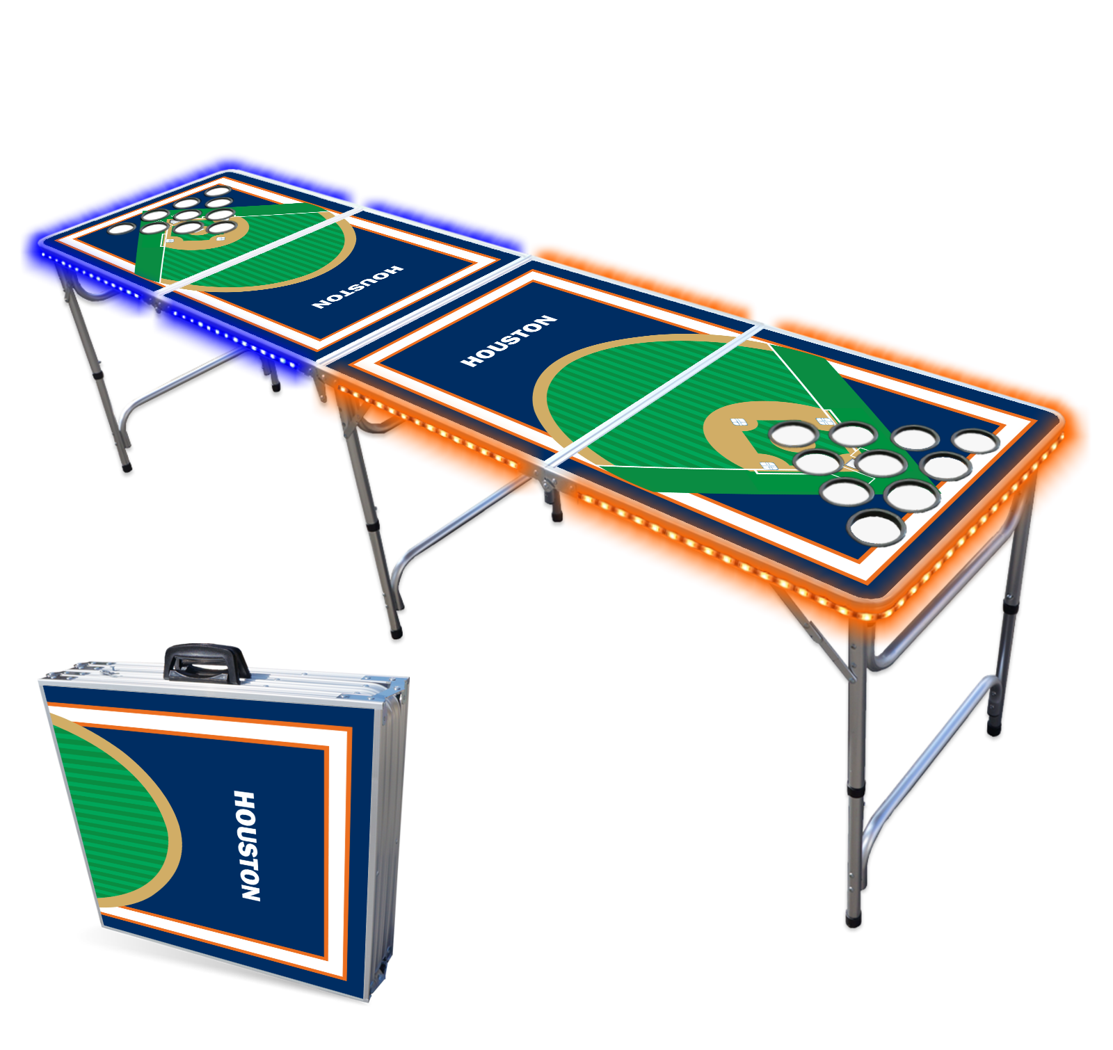 Katastrofe Ark læsning Houston Baseball Beer Pong Table — Beer Pong Tables | Custom Beer Pong  Tables | Custom Cornhole Boards | Portable LED Bars | HEXCUPs