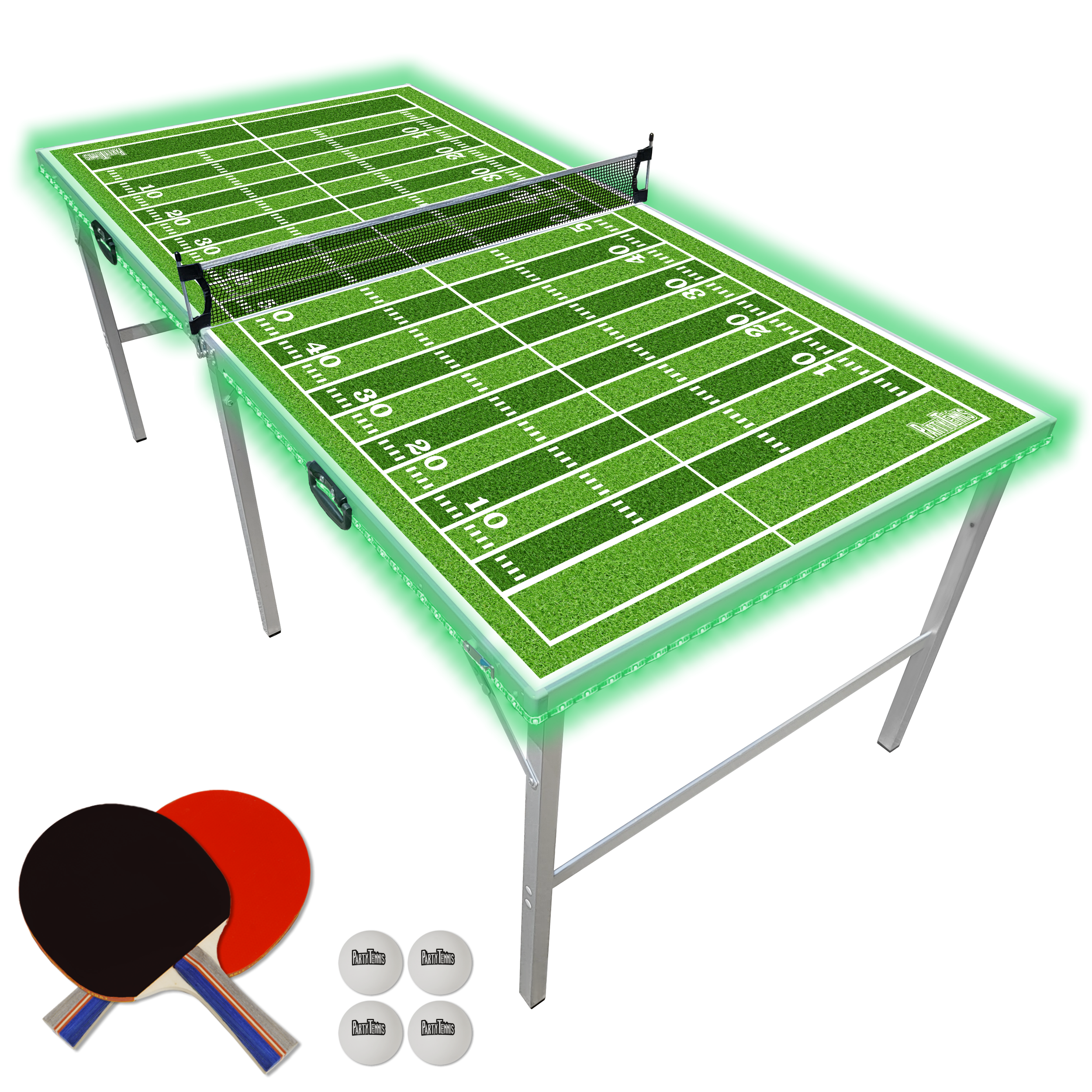 PartyTennis - Football Edition — Beer Pong Tables | Custom Beer Pong Tables  | Custom Cornhole Boards | Portable LED Bars | HEXCUPs