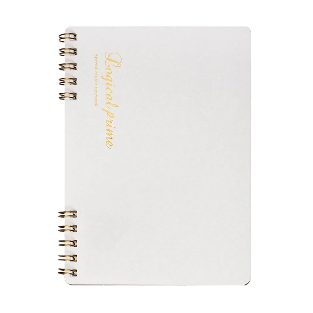 Logical Prime W Ring Notebook Plain (White) — NAKABAYASHI Logical Prime W Ring Notebook Plain (White) — NAKABAYASHI