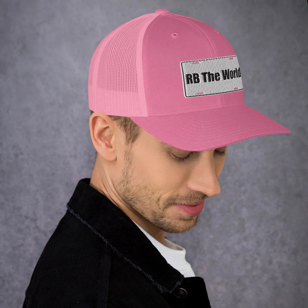 RB The world Licence plate Trucker Cap 