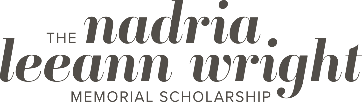 The Nadria Leeann Wright Memorial Scholarship