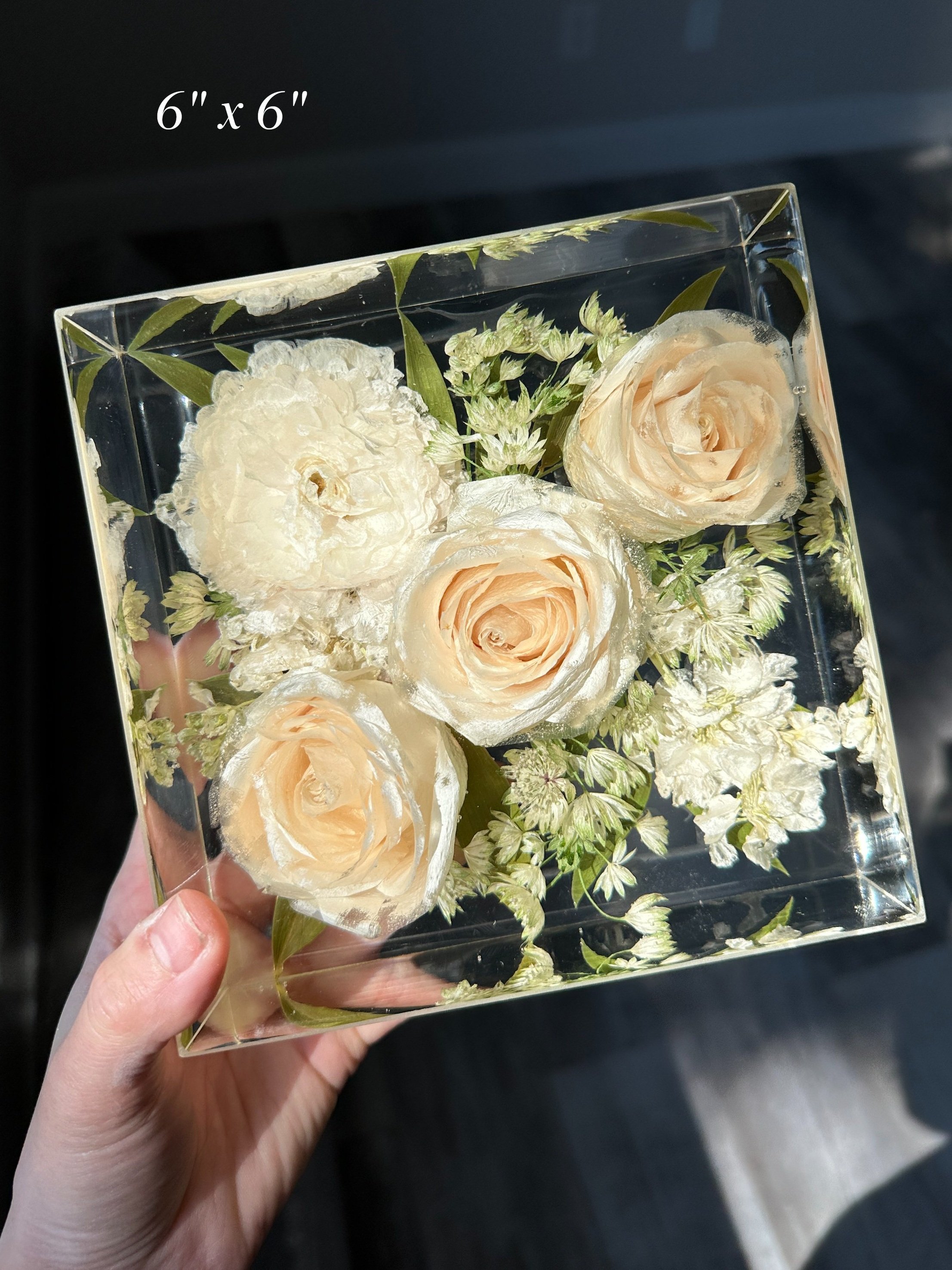 Resin Bouquet - Wedding Flower Preservation