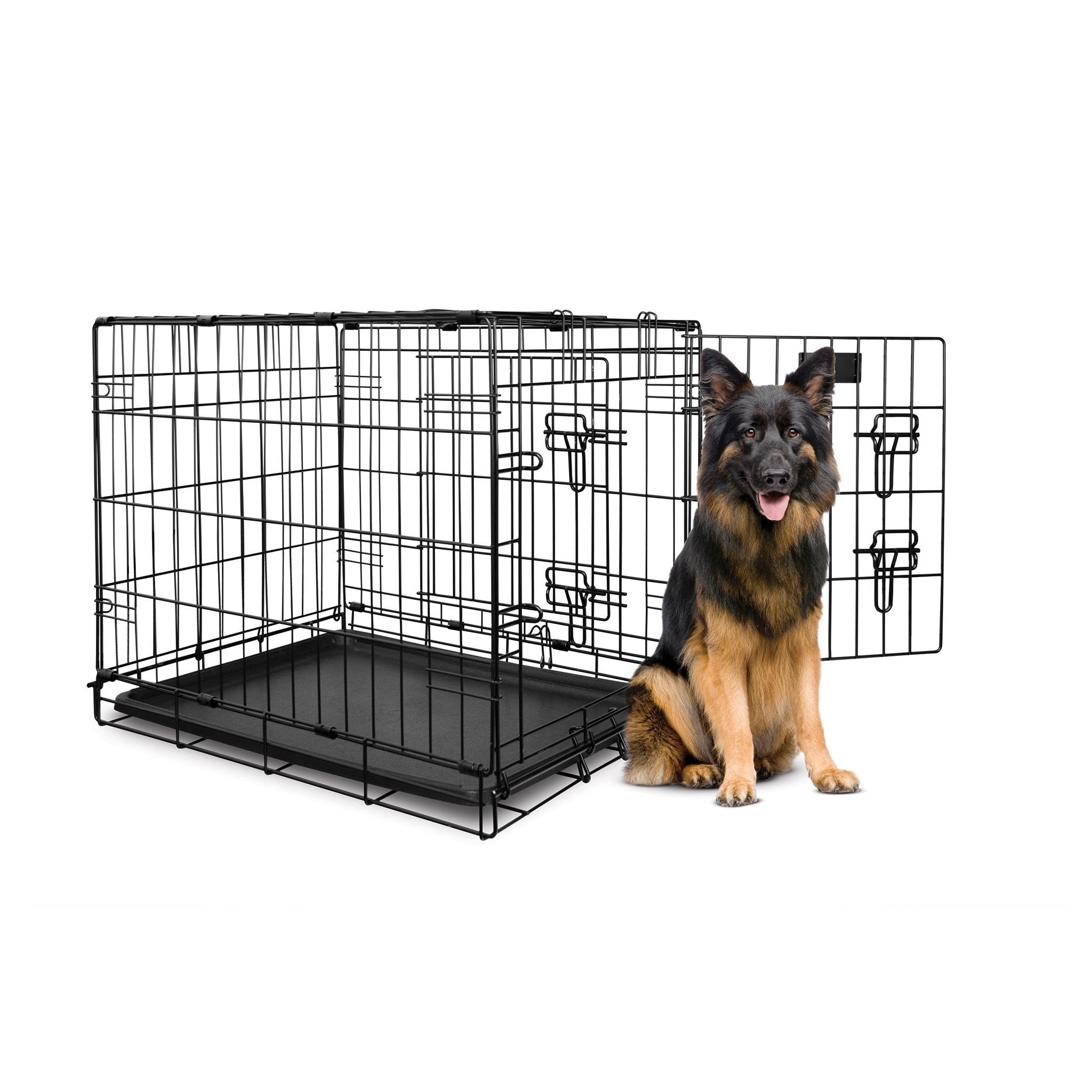 Dog Crate Double Door - PRE-ORDER ONLY — Sandy Paws Grooming Studio