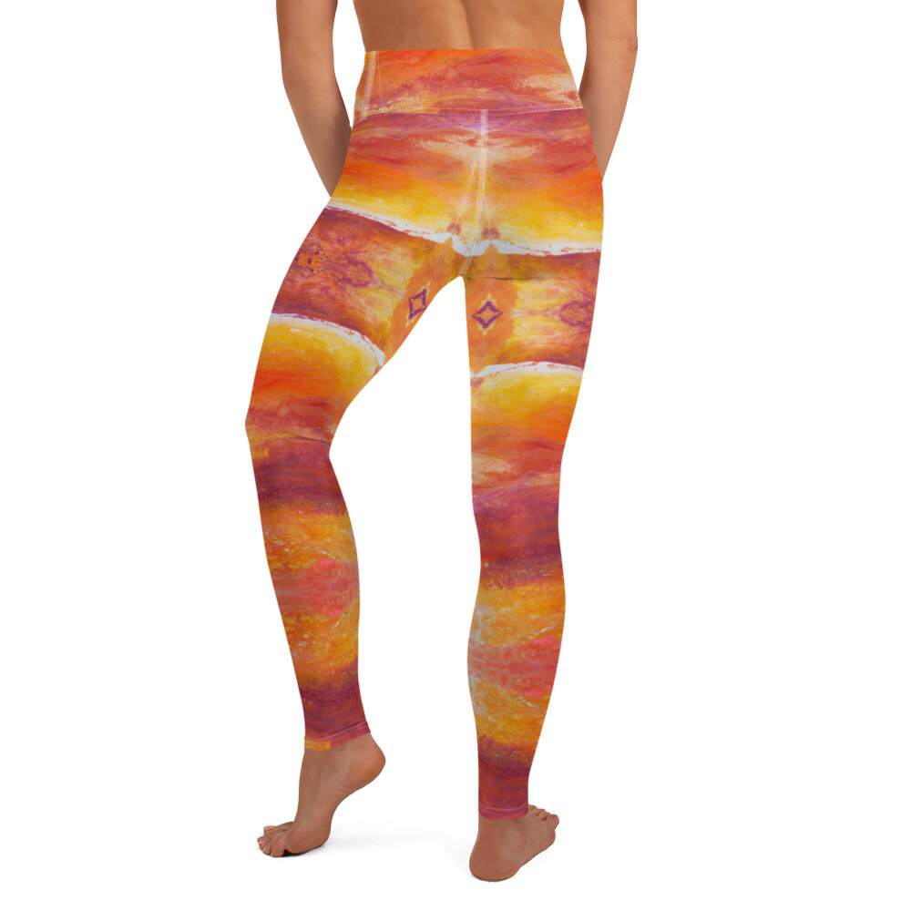Yoga Leggings - Jnana — Dana Walker Art & Design
