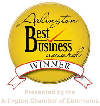 Arlington Chamber of Commerce Best Business Award Logo