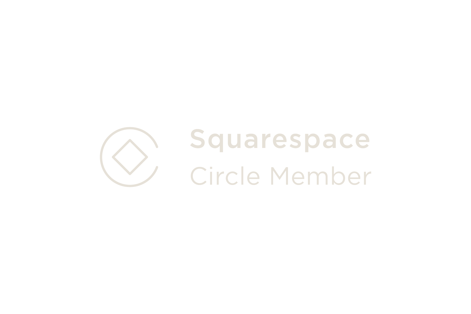 Squarespace圆圈成员标志