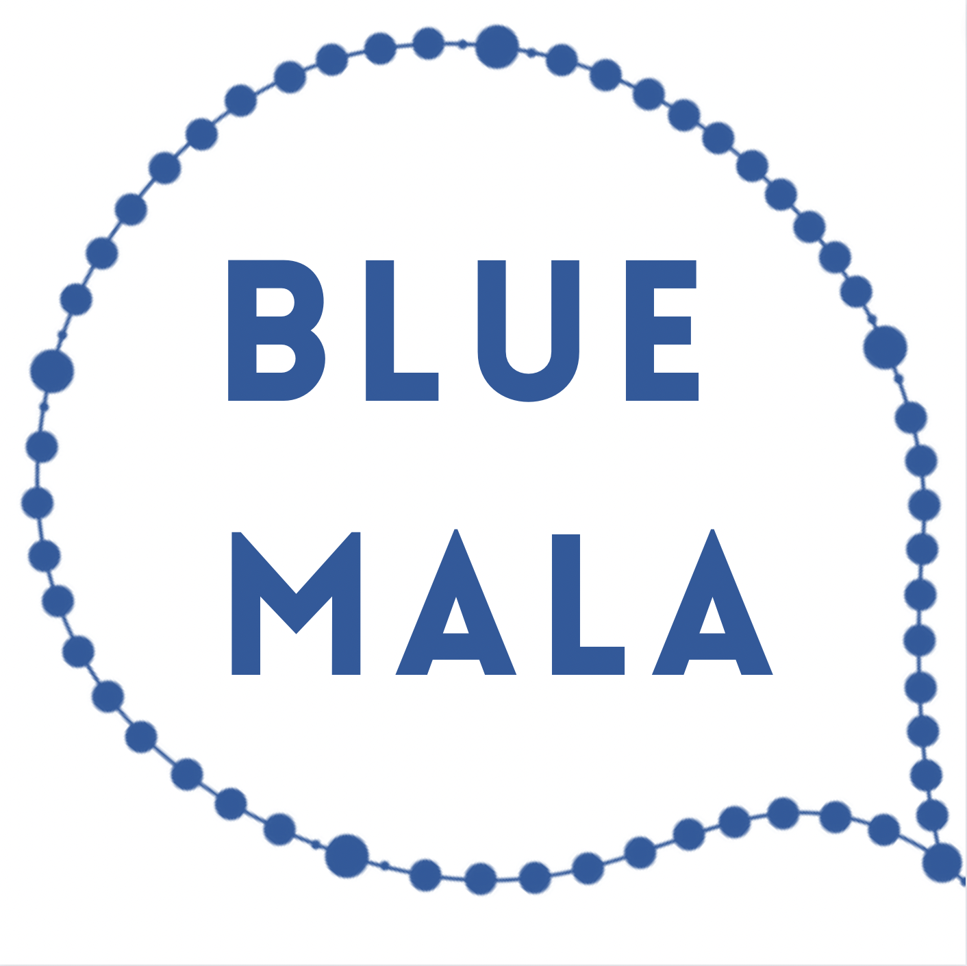 Blue Mala | Lisa Jakub&#39;s Mindful Practices for Mental Wellness