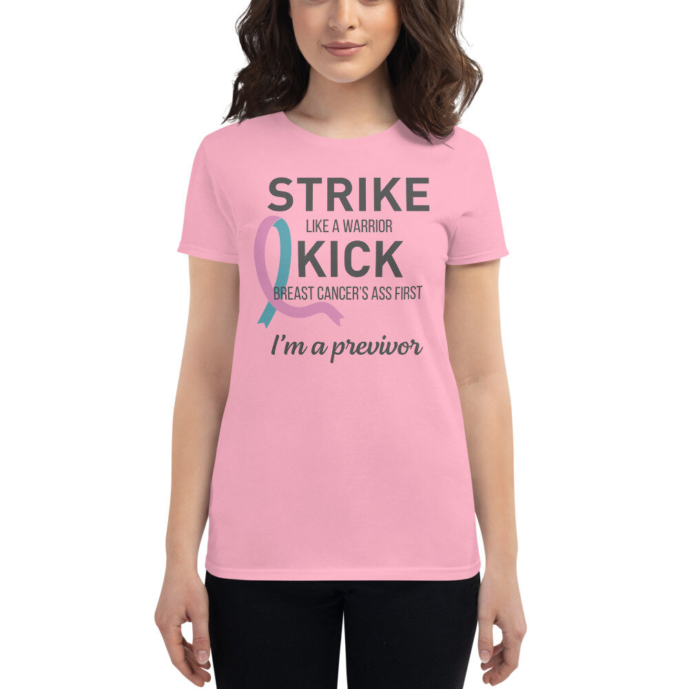 Breast Cancer Support Mastectomy Scar Survivor Women's T-shirt, S