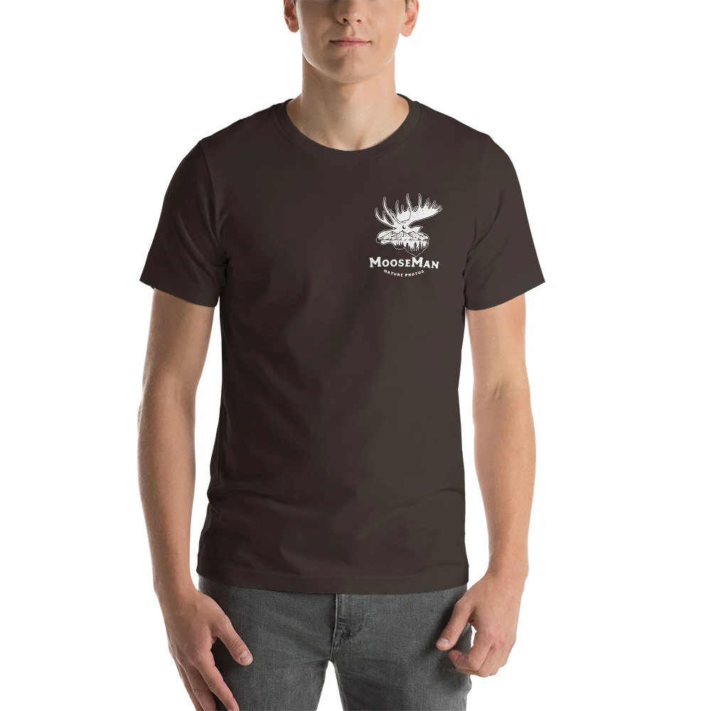 Short-Sleeve Unisex T-Shirt (small logo) — Mooseman Nature Photos