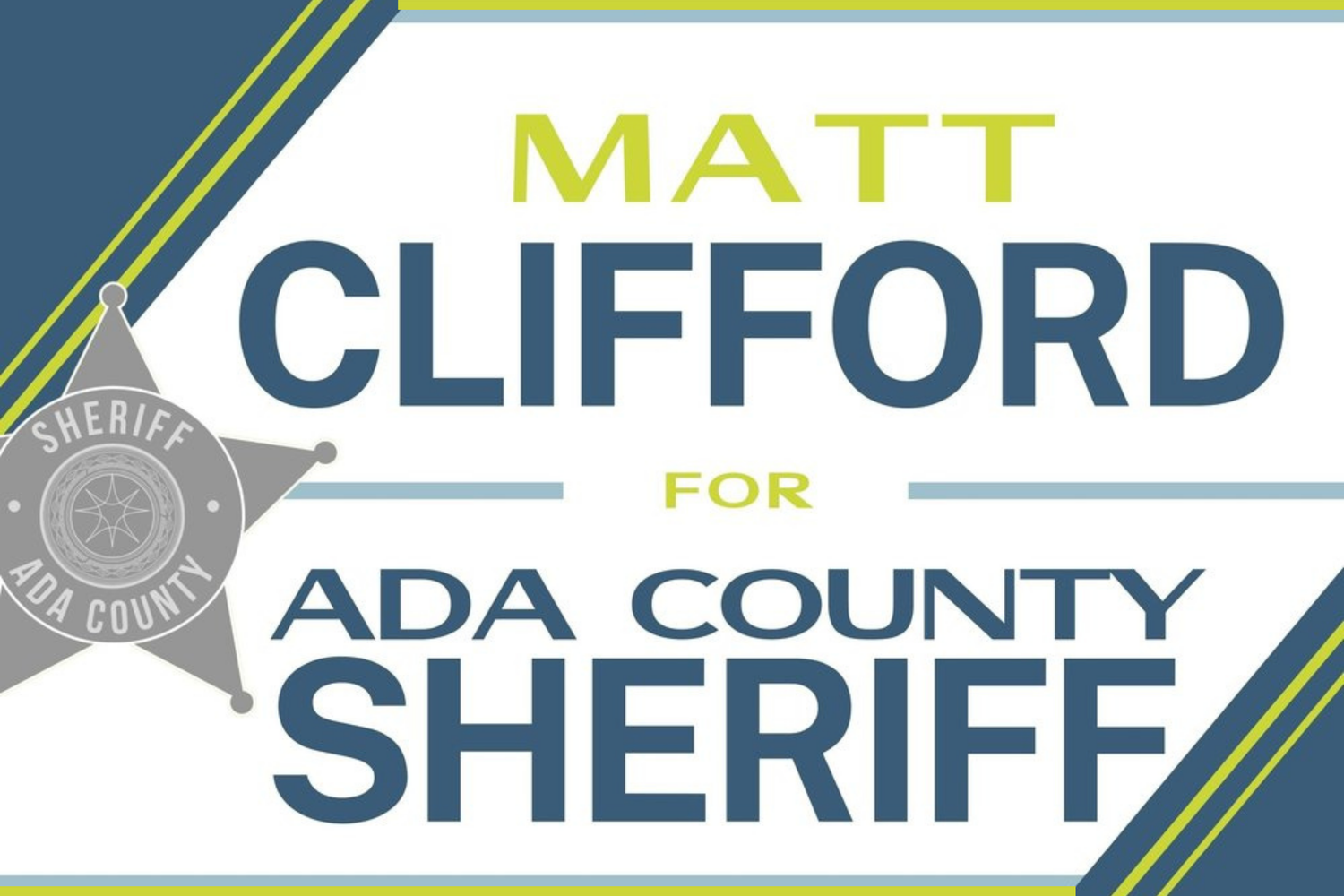 Matt Clifford for Ada County Sheriff