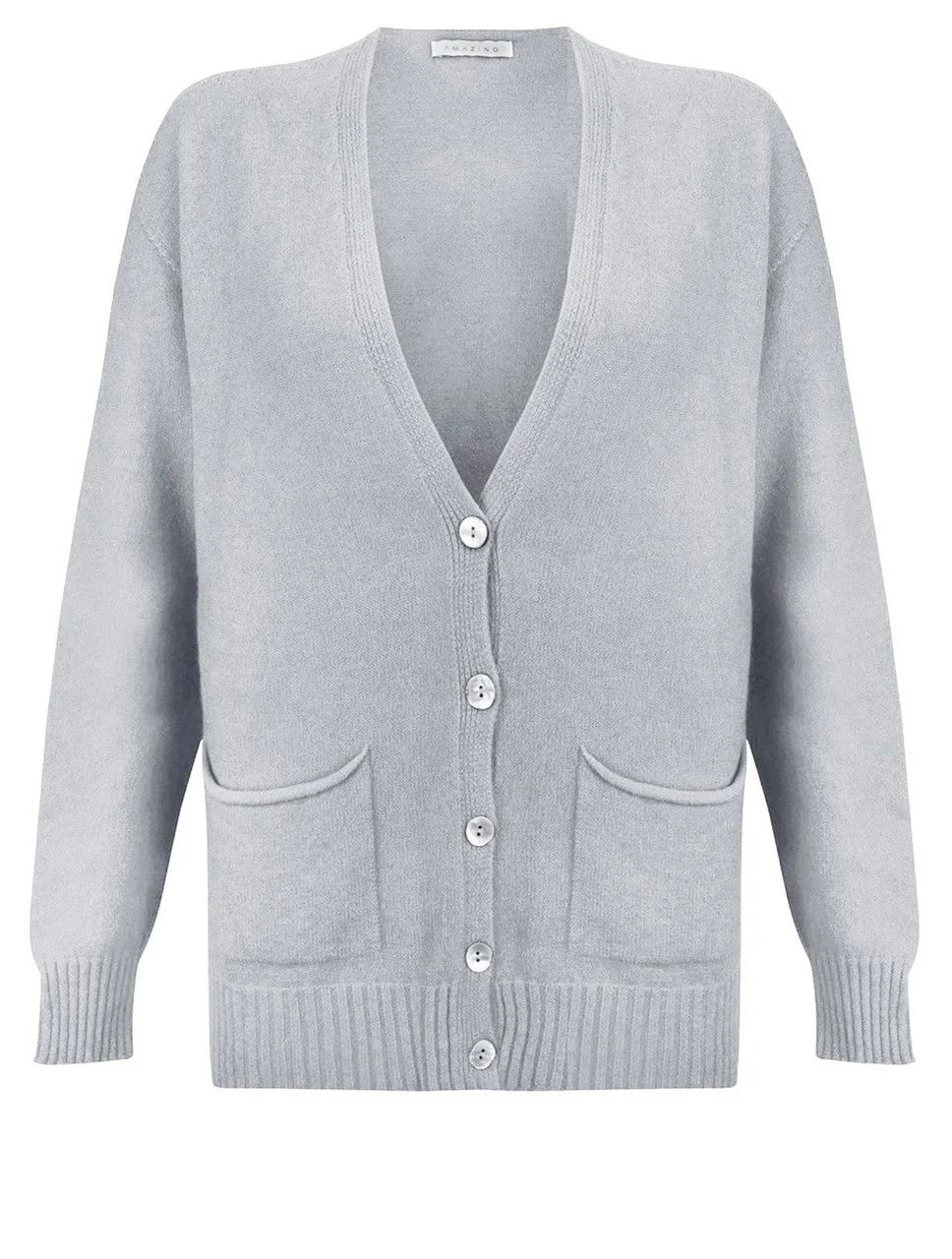 Silver 2025 cardigan sweater