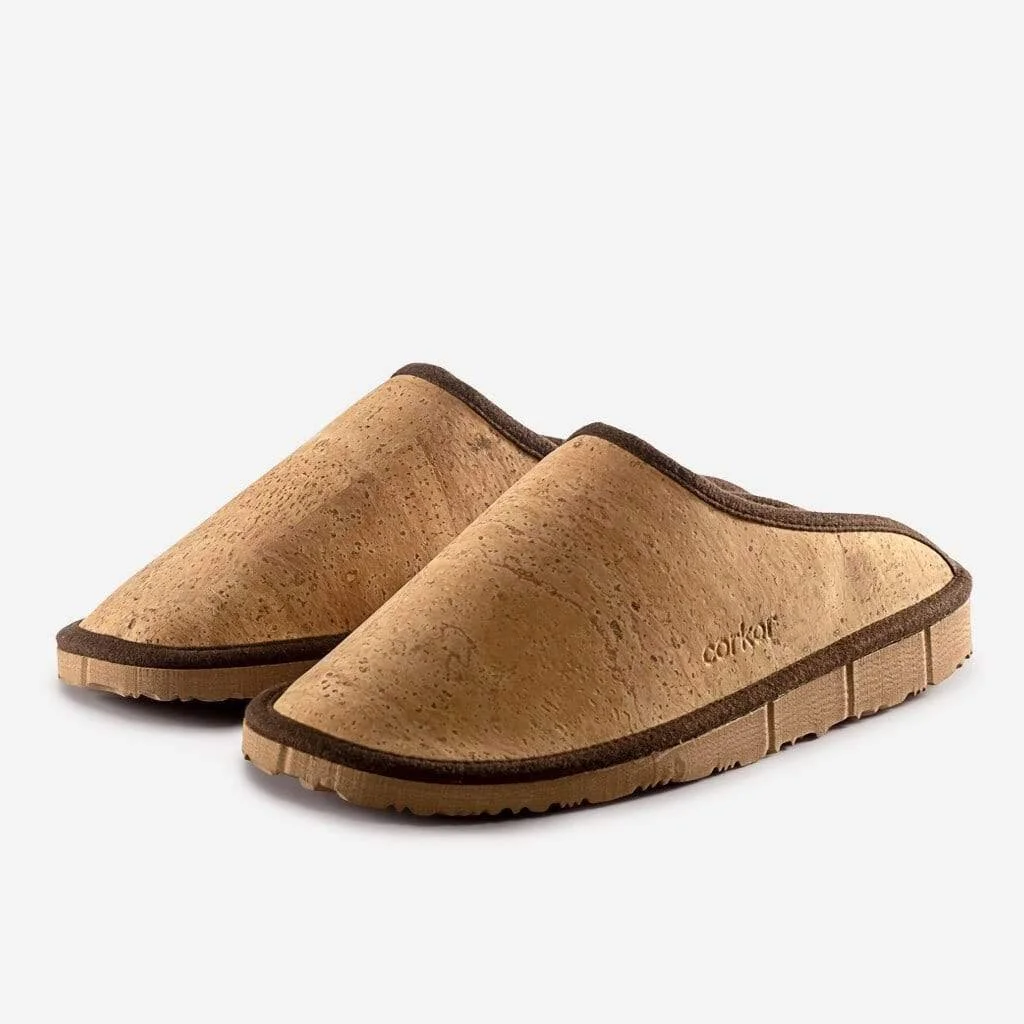 CORKOR SLIPPERS MEN — vegansoles