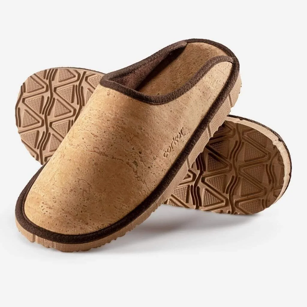 CORKOR SLIPPERS MEN — vegansoles