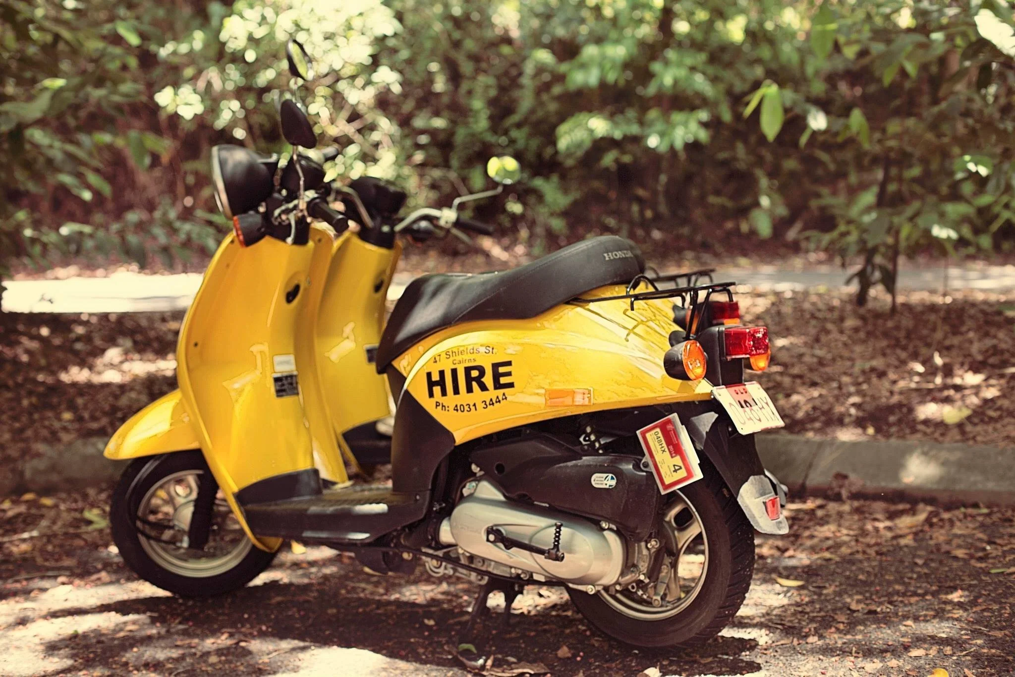 Scooter in Cairns