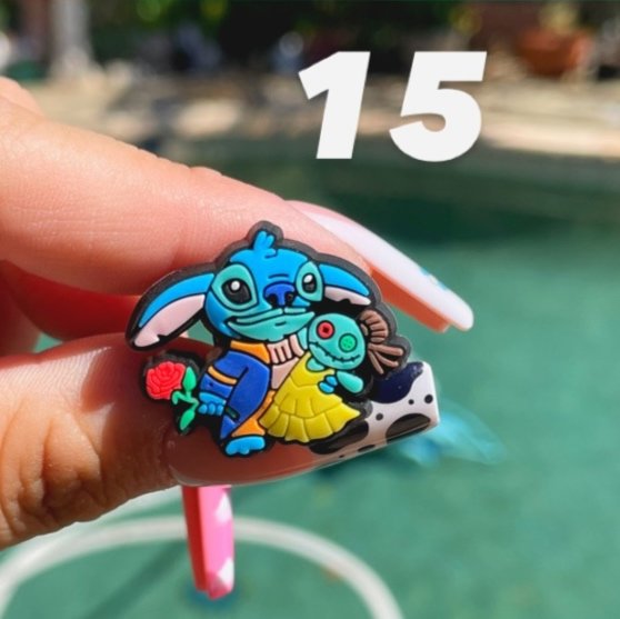 Ano trends ♡ on Instagram: Stitch charms #stitch #charms #crocs