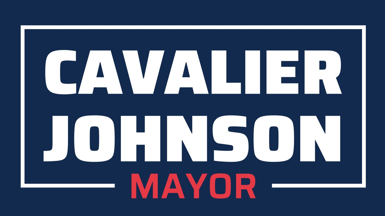 Cavalier Johnson for Milwaukee