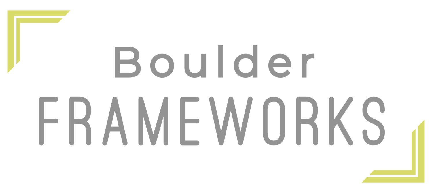 Boulder Frameworks