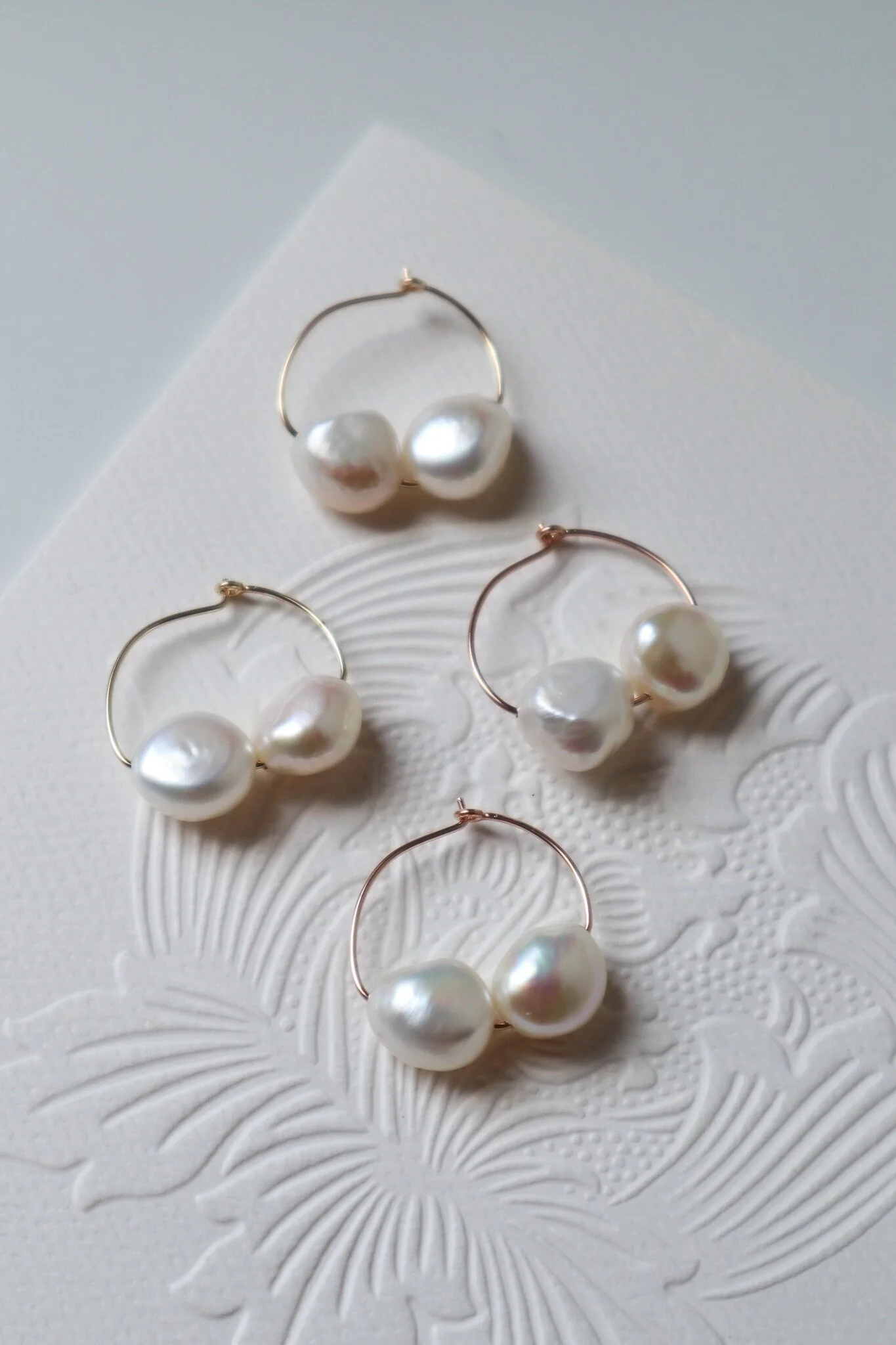 Peggy and Twig Pearl Earrings eCasa Daylesford