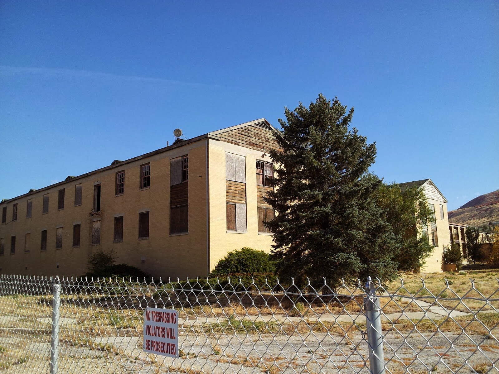 Brigham City Indian School - The Dead History