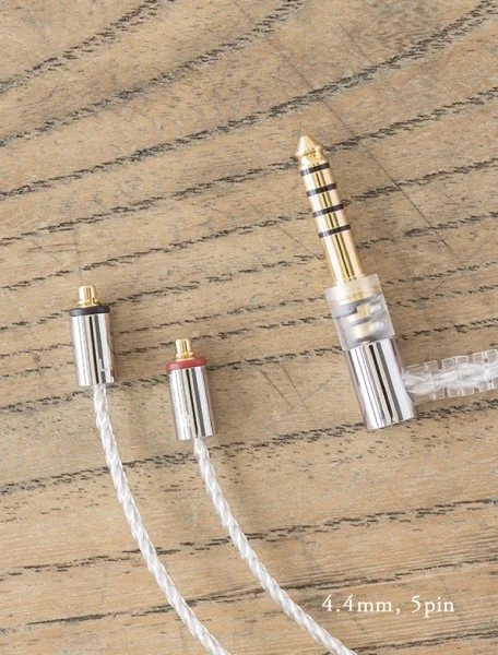 Final Audio Design C106 MMCX Silver-Coated Cable — Earphone