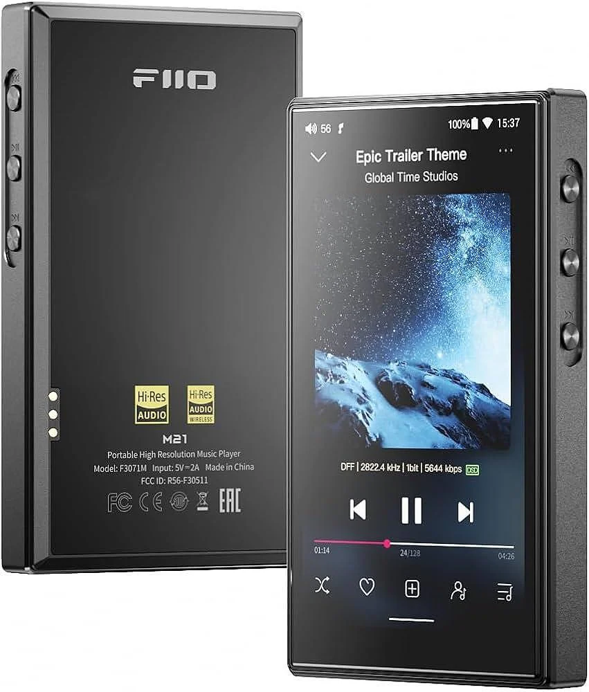 FiiO M21 Portable High-Res Lossless Music Player — Earphone