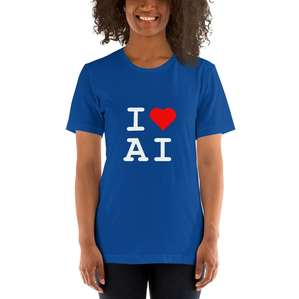 I Heart AI T-Shirt 1 - AI Store