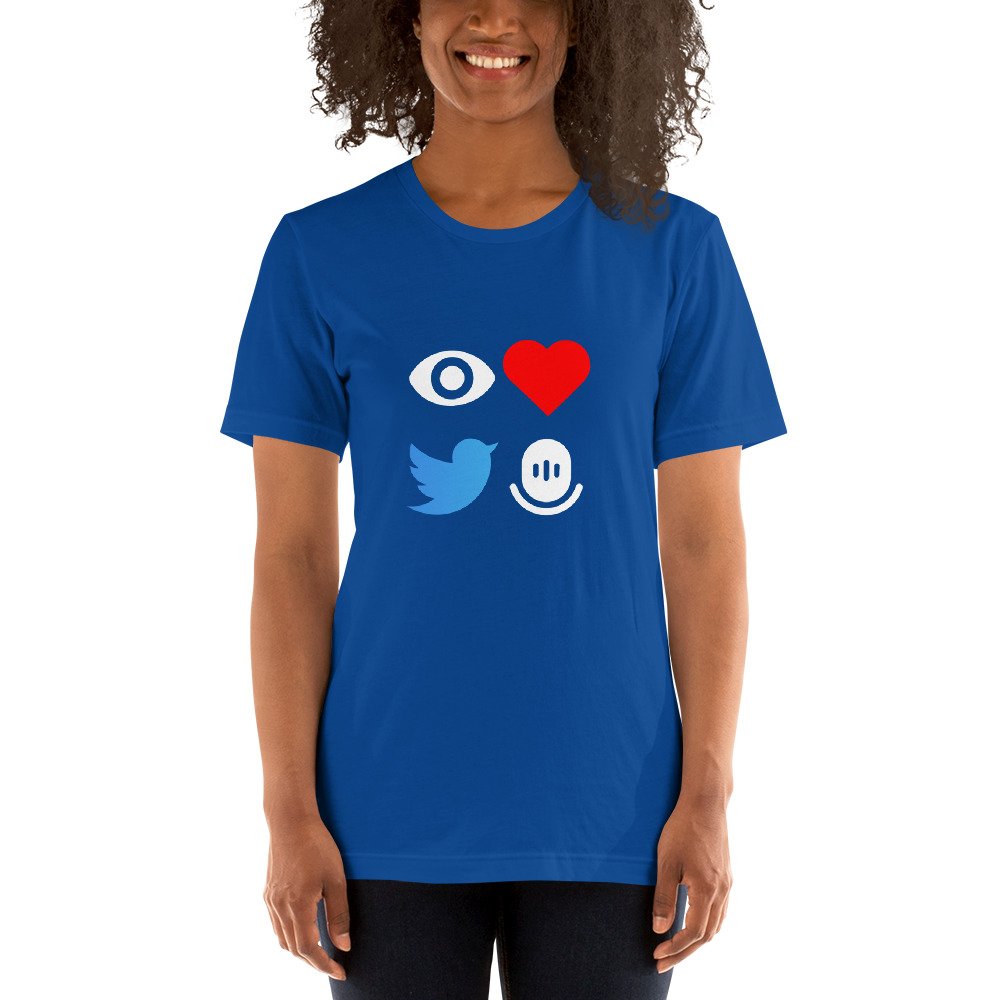 heart with eye shirt