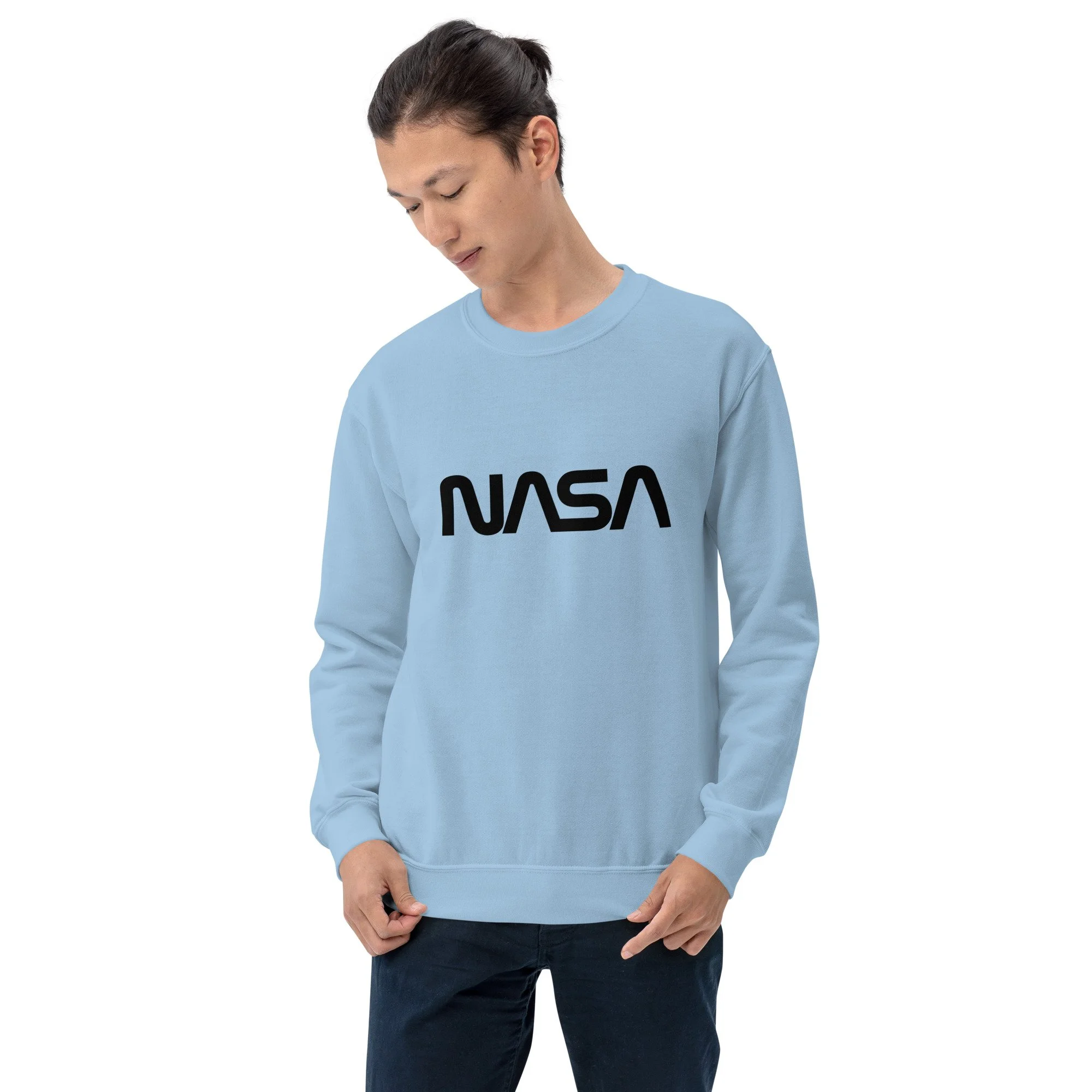 Ladies' NASA 'MEATBALL' Logo Sweat Pant - Navy