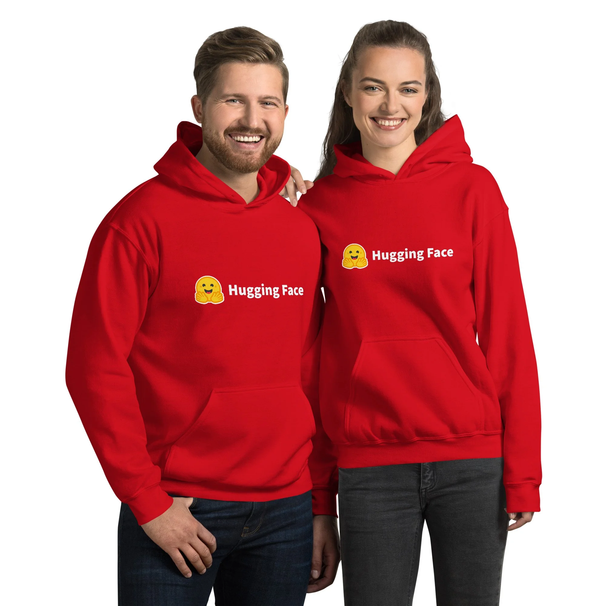 Hugging Face Logo Hoodie AI Store