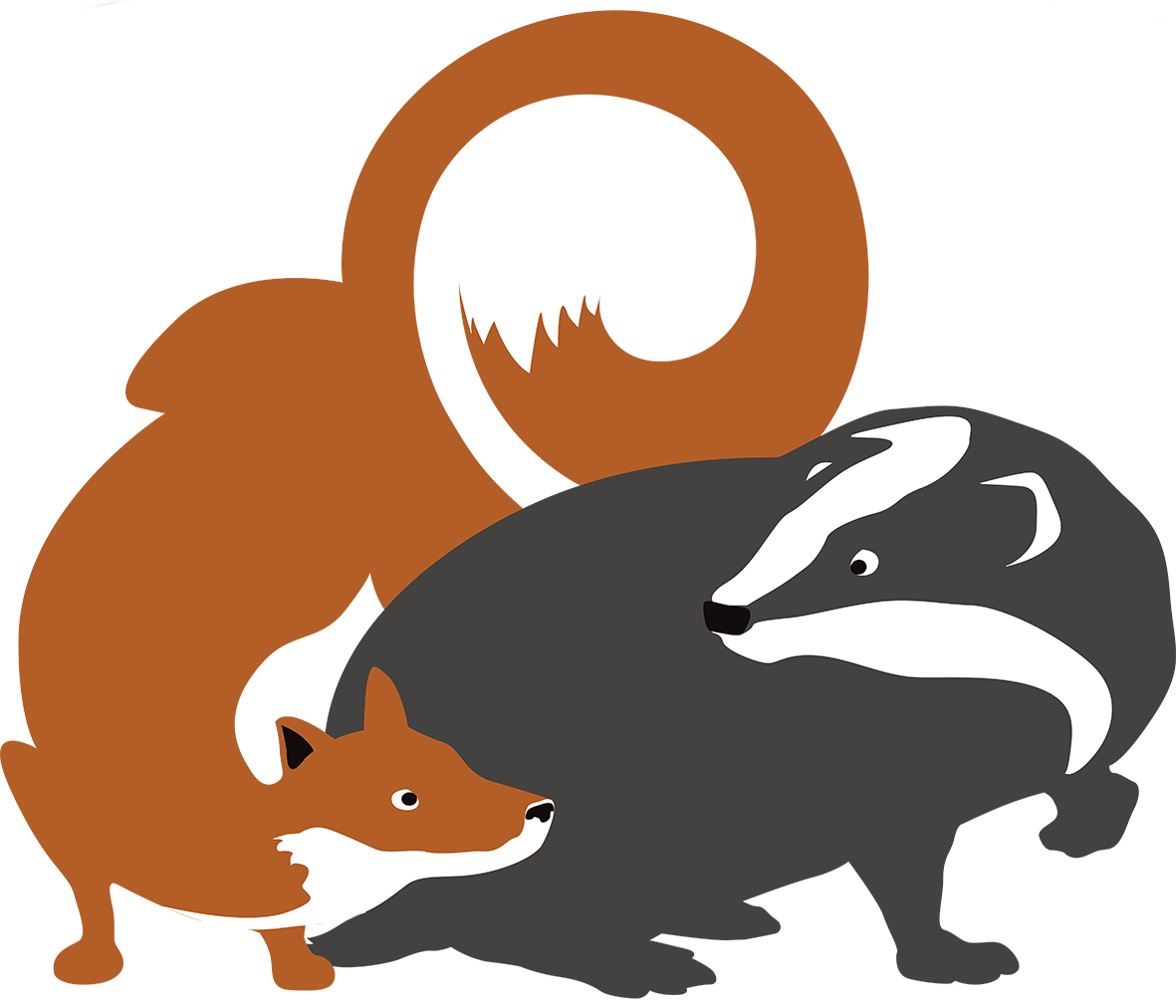 Fox and Badger