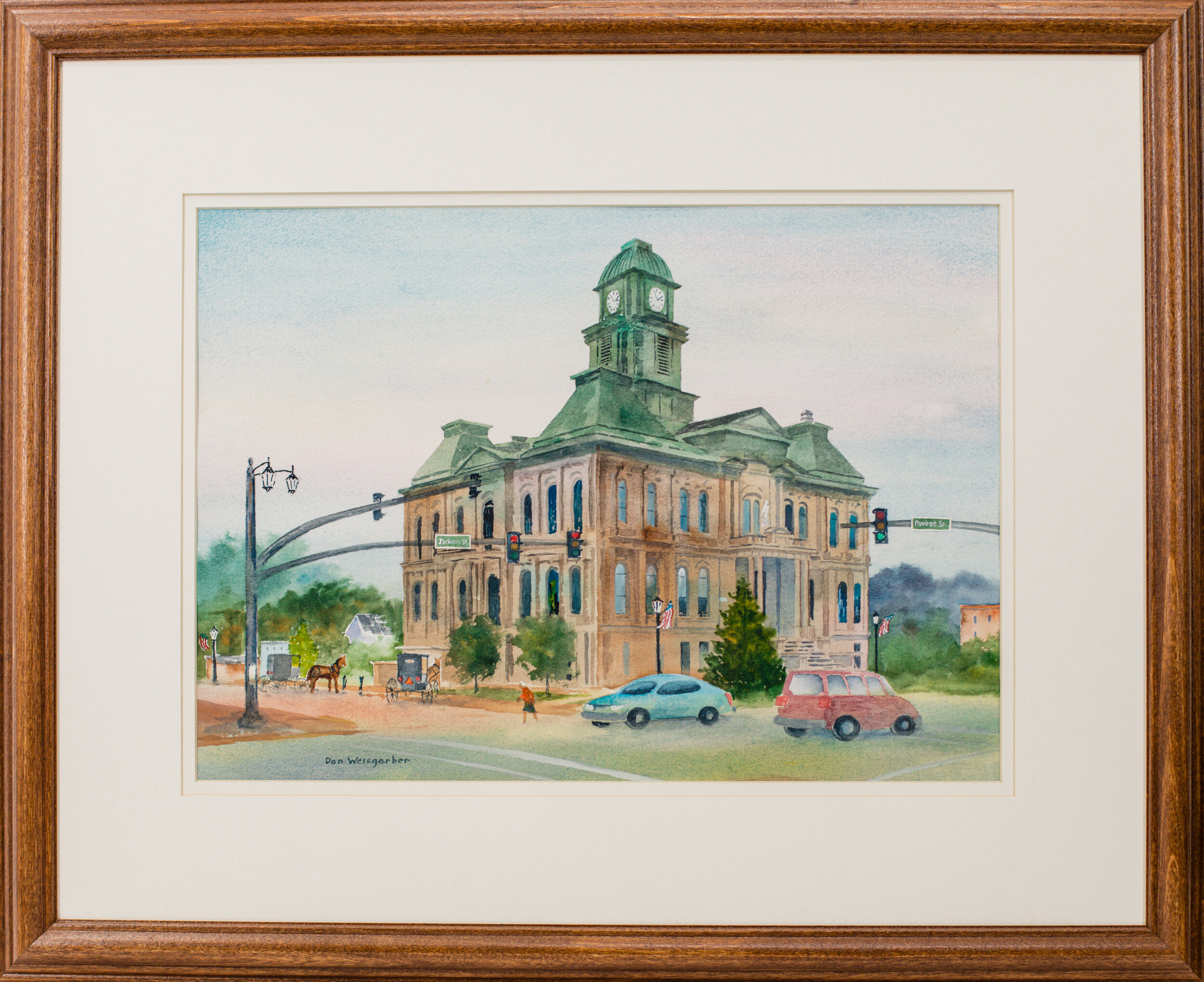 Amish Country Courthouse — New Towne Gallery