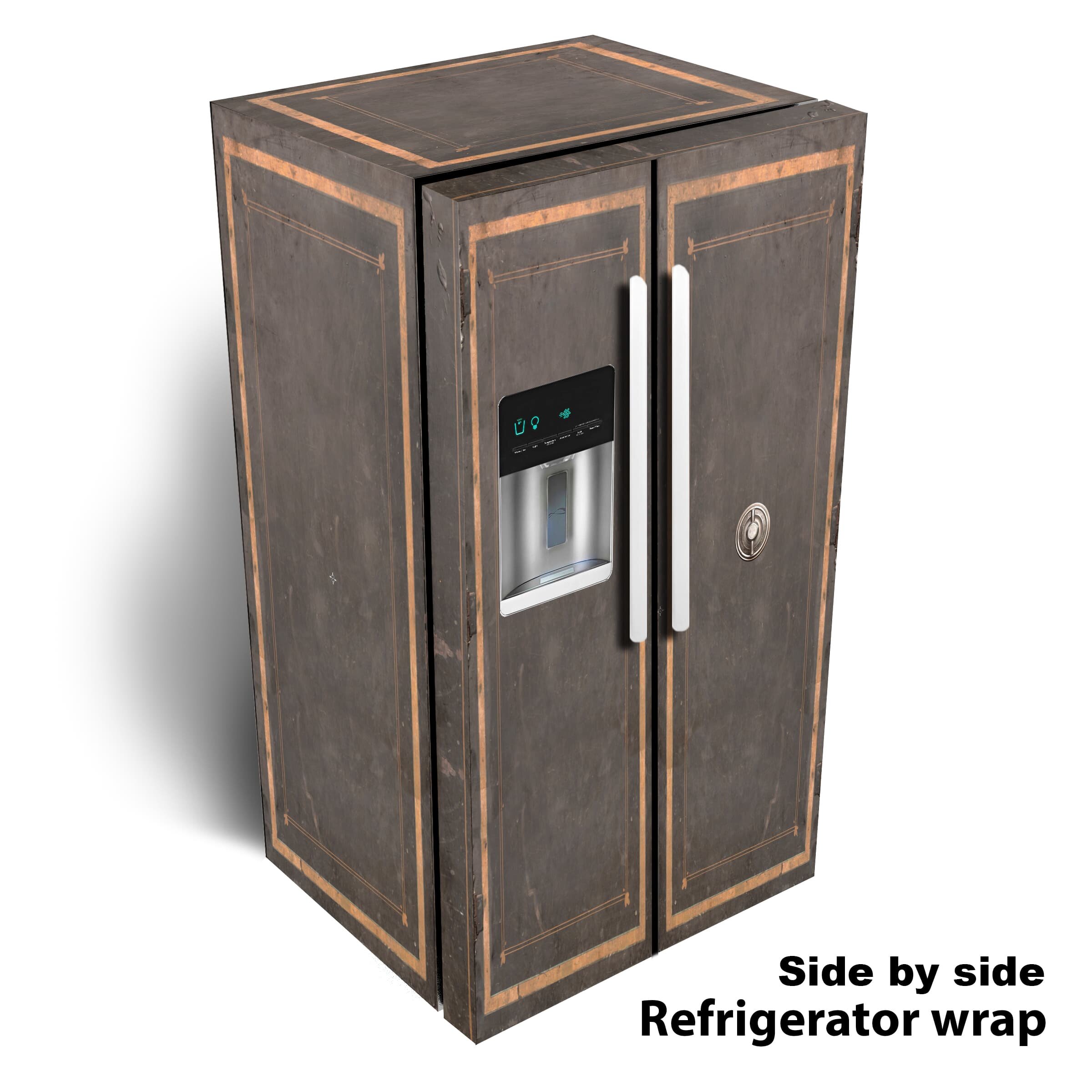 Vintage Safe Refrigerator Wrap