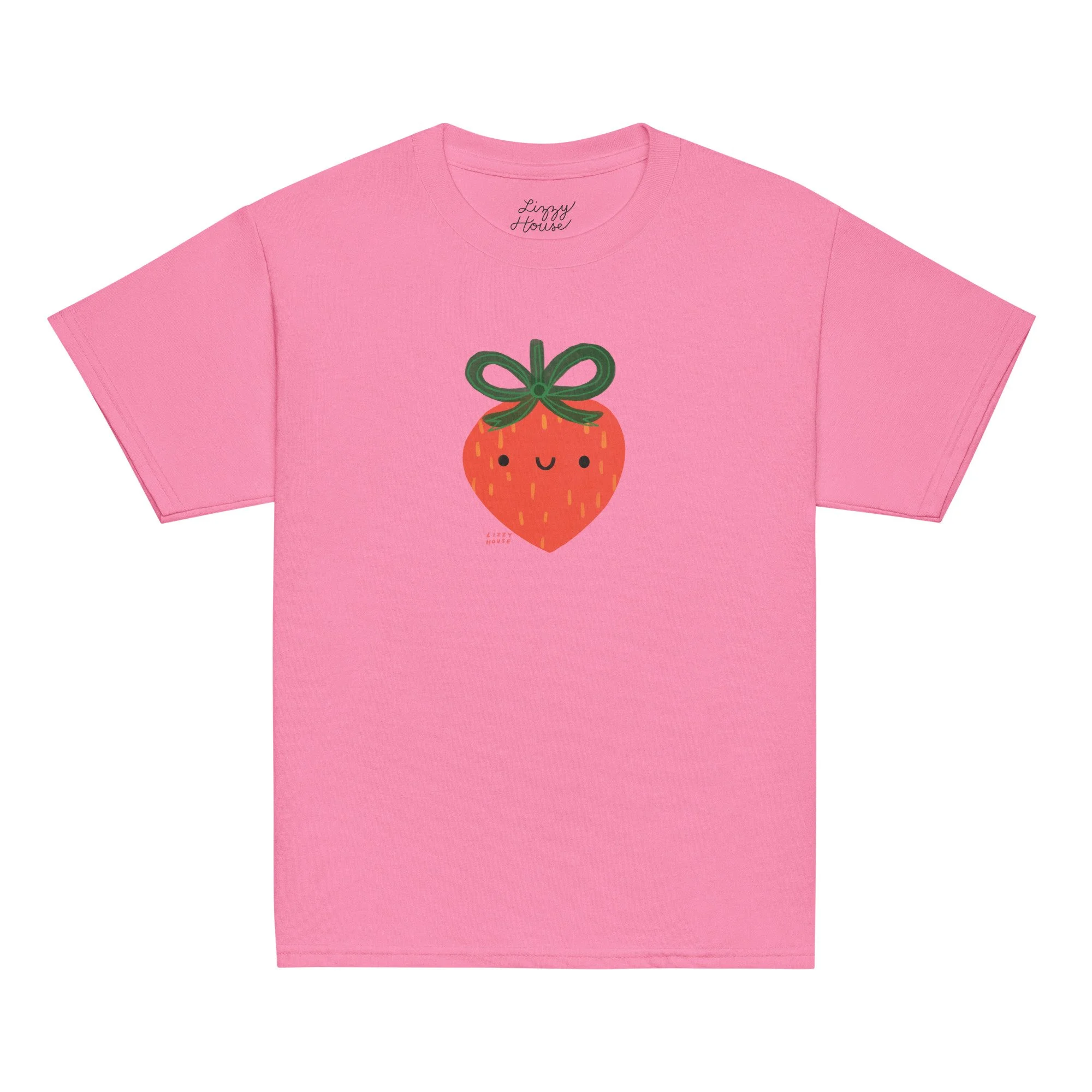 ●maison creme● Strawberry T-shirt Strawberry Shirt Strawberry Clothes Strawberry Top Garden