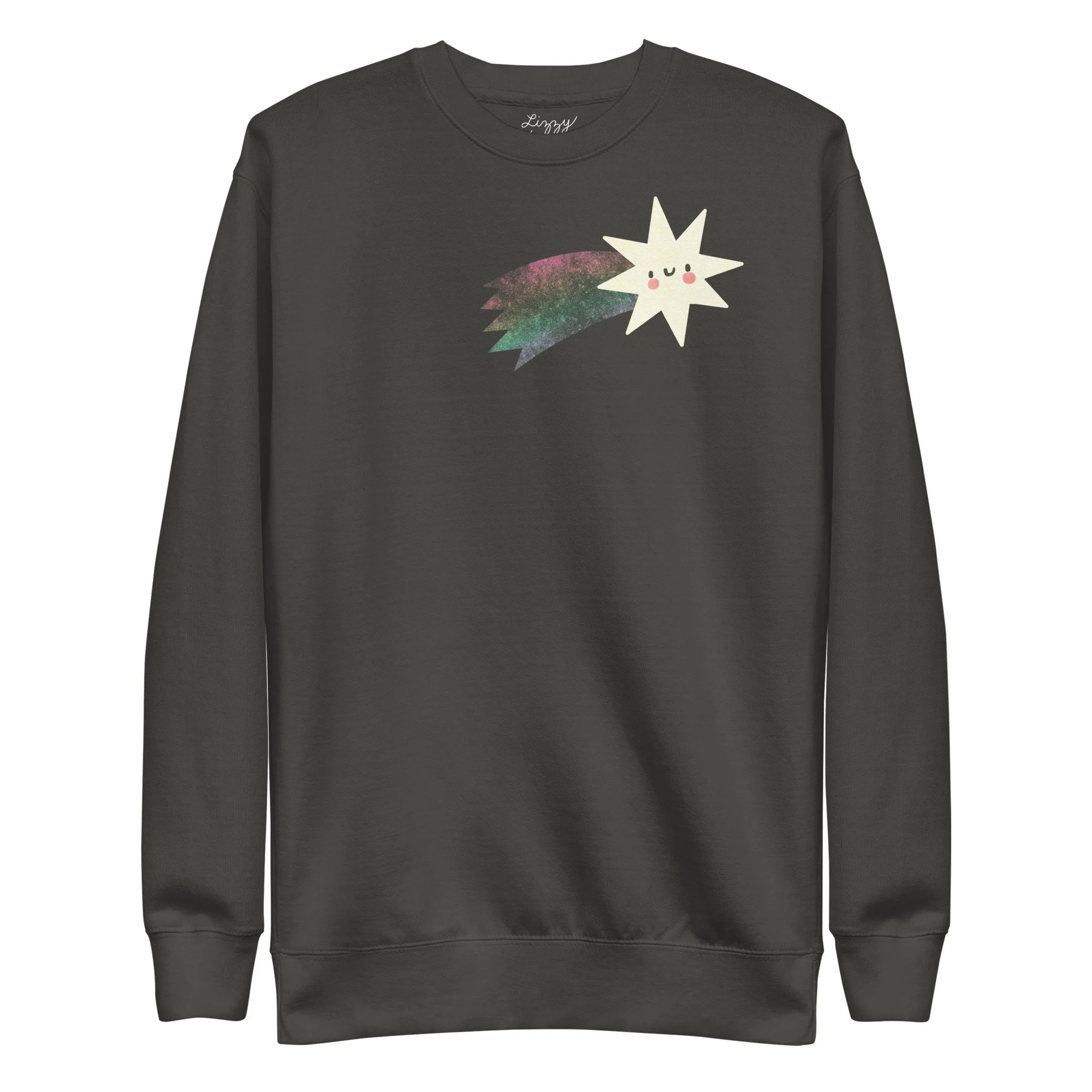 Shooting Star Unisex Premium Sweatshirt — lizzyhouse.com