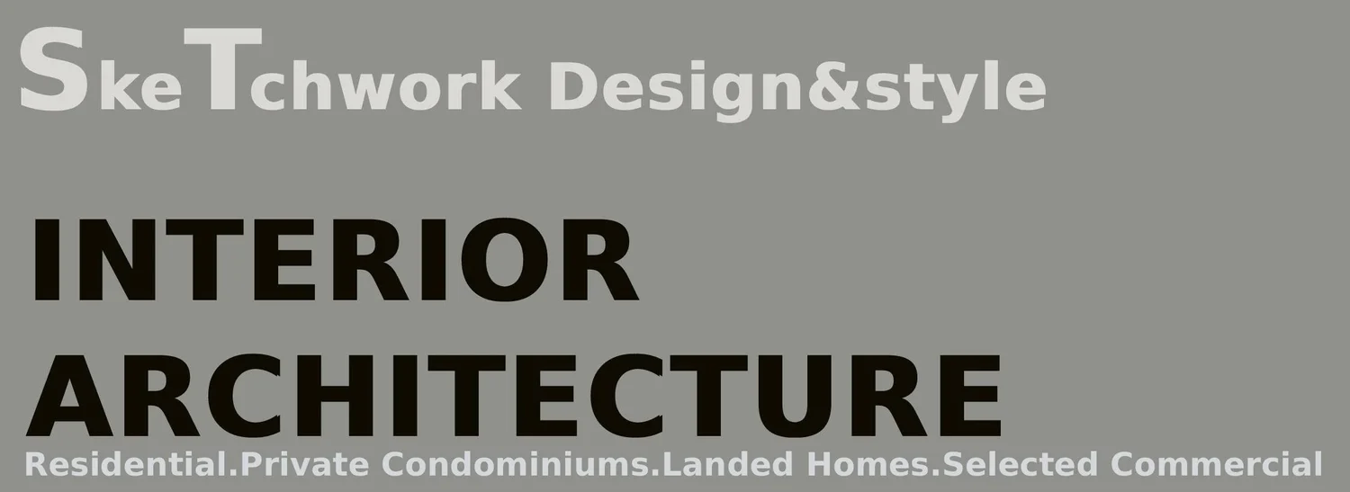 Sketchworkdesignstyle is a boutique interior design studio in Singapore specialising in luxury residential and bespoke spaces for landed homes and condominiums.