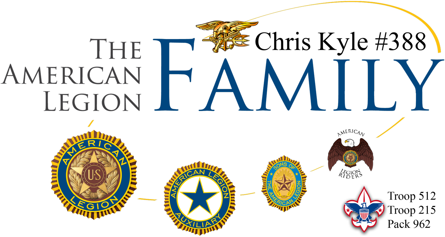 The American Legion Family Chris Kyle (Post / Auxiliary Unit / SAL Squadron / ALR Chapter) 388