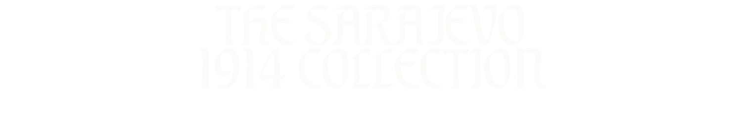 The Sarajevo Collection