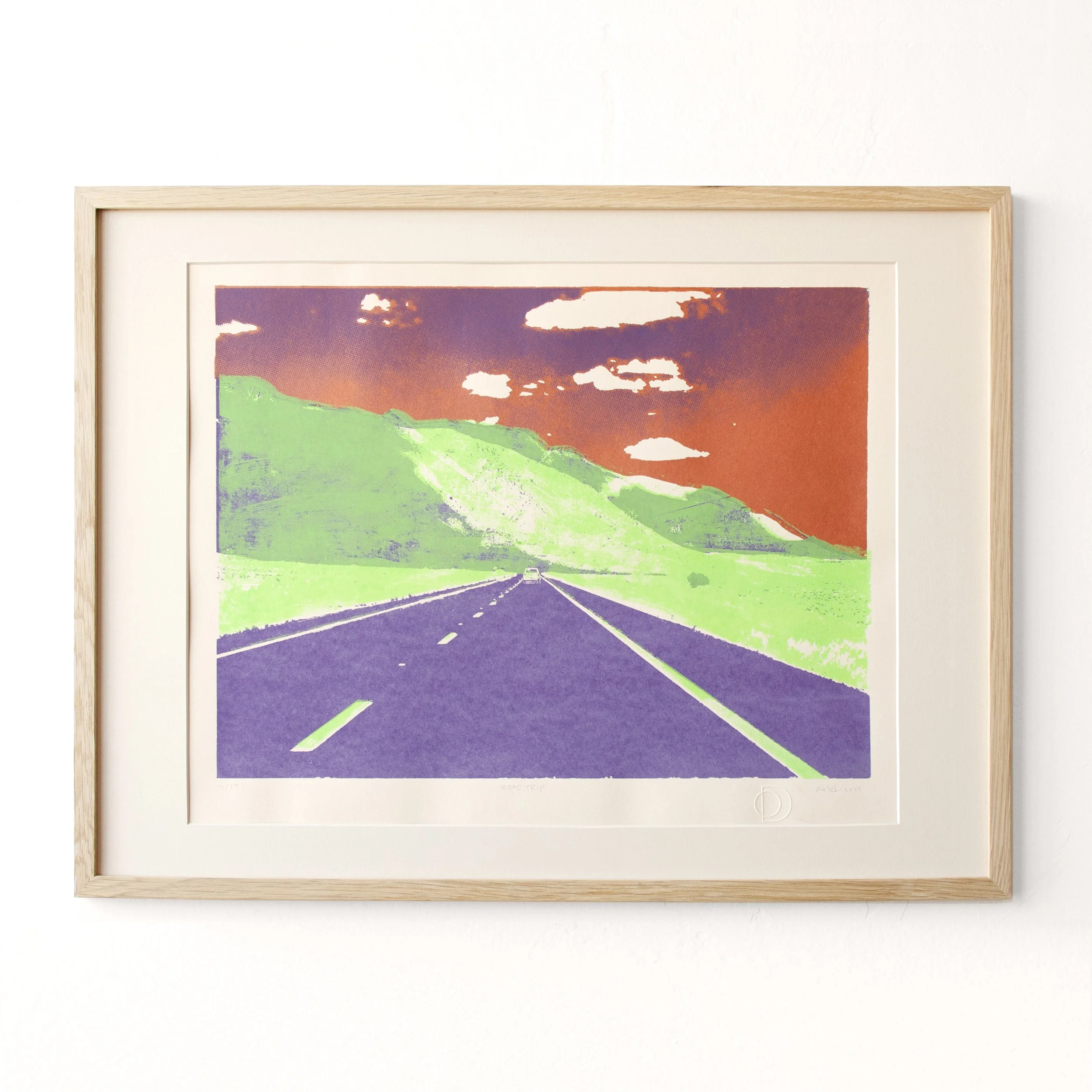 Silkscreen Print- Road Trip — DESIGN OBSERVATORY