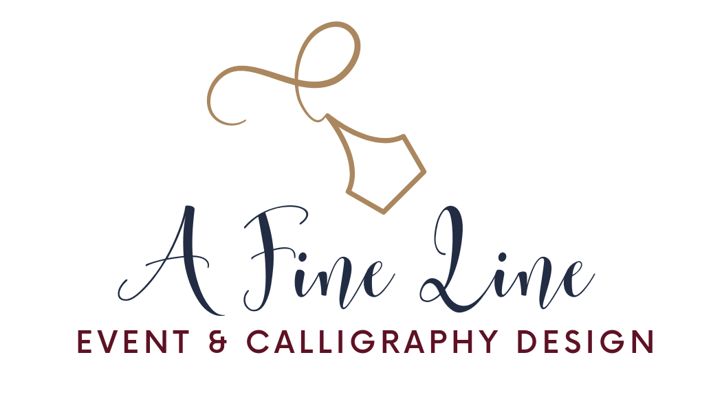 A Fine Line Event &amp;  Calligraphy Design