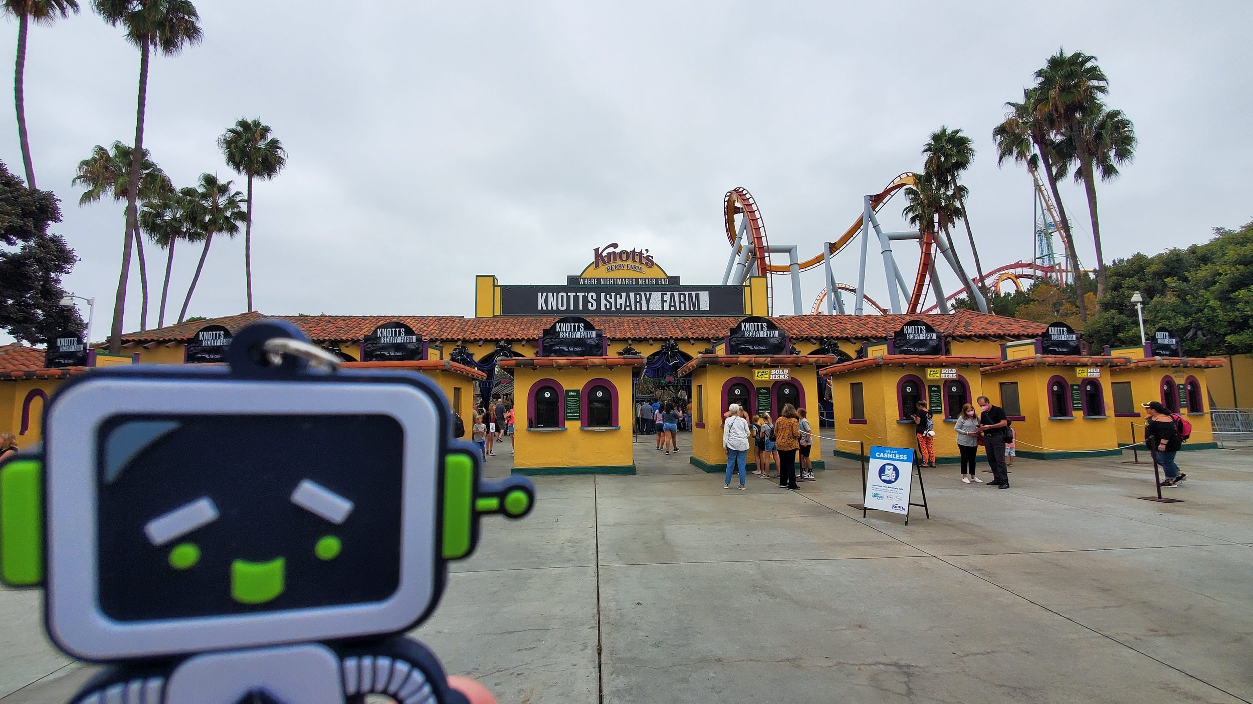 Knott's Berry Farm, or we mean Knott's Scary Farm