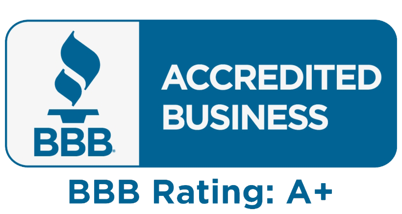 BBB认可的商业A+评级标志