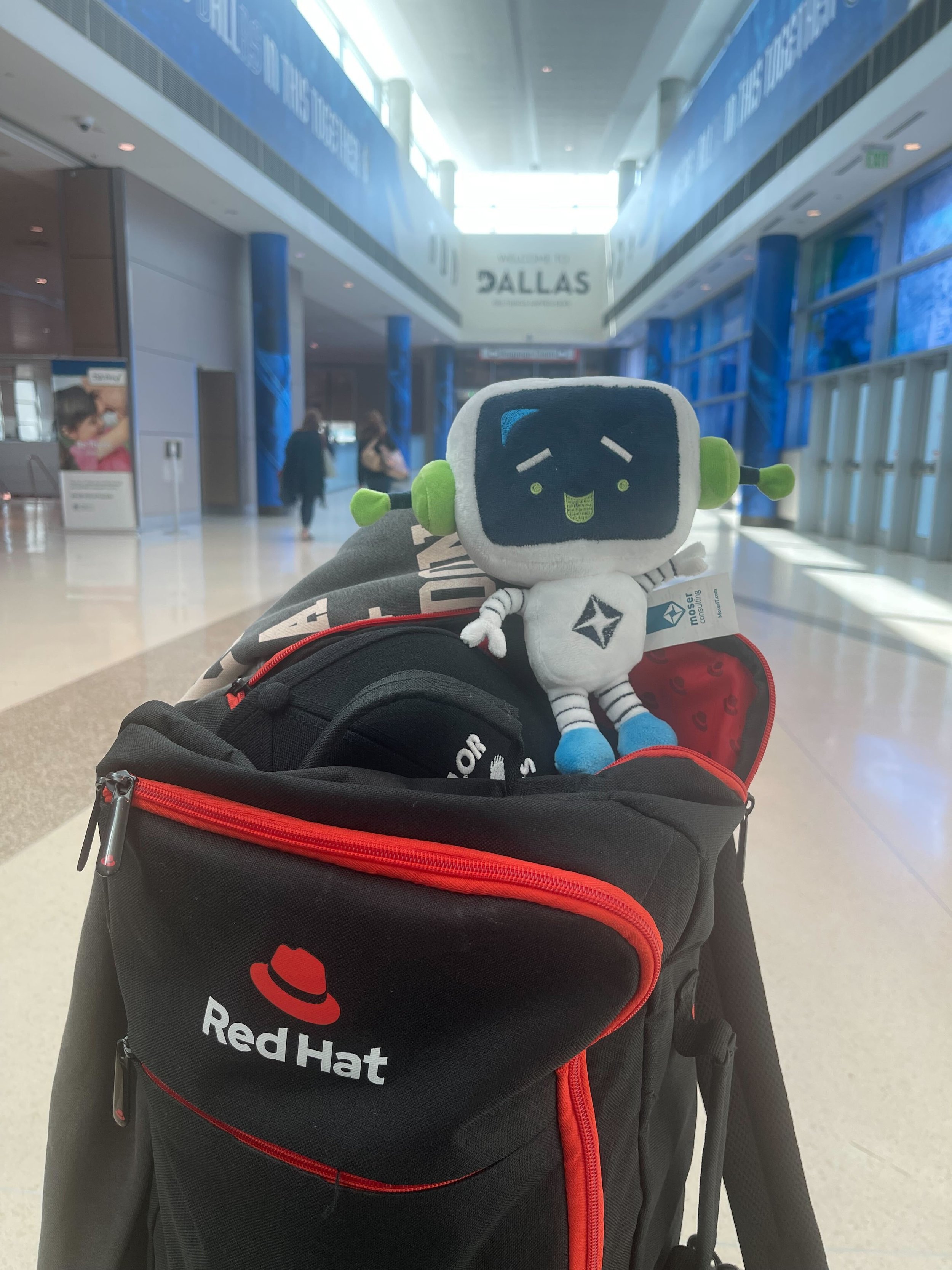 In Dallas Texas for Red Hat Regional Summit