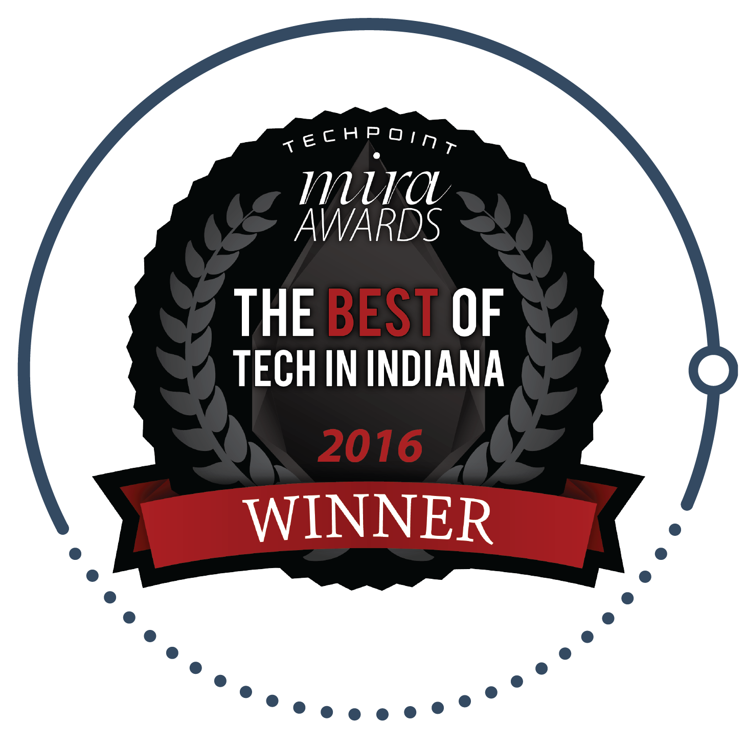 2016 Mira 奖 Best of Tech in Indiana Winner