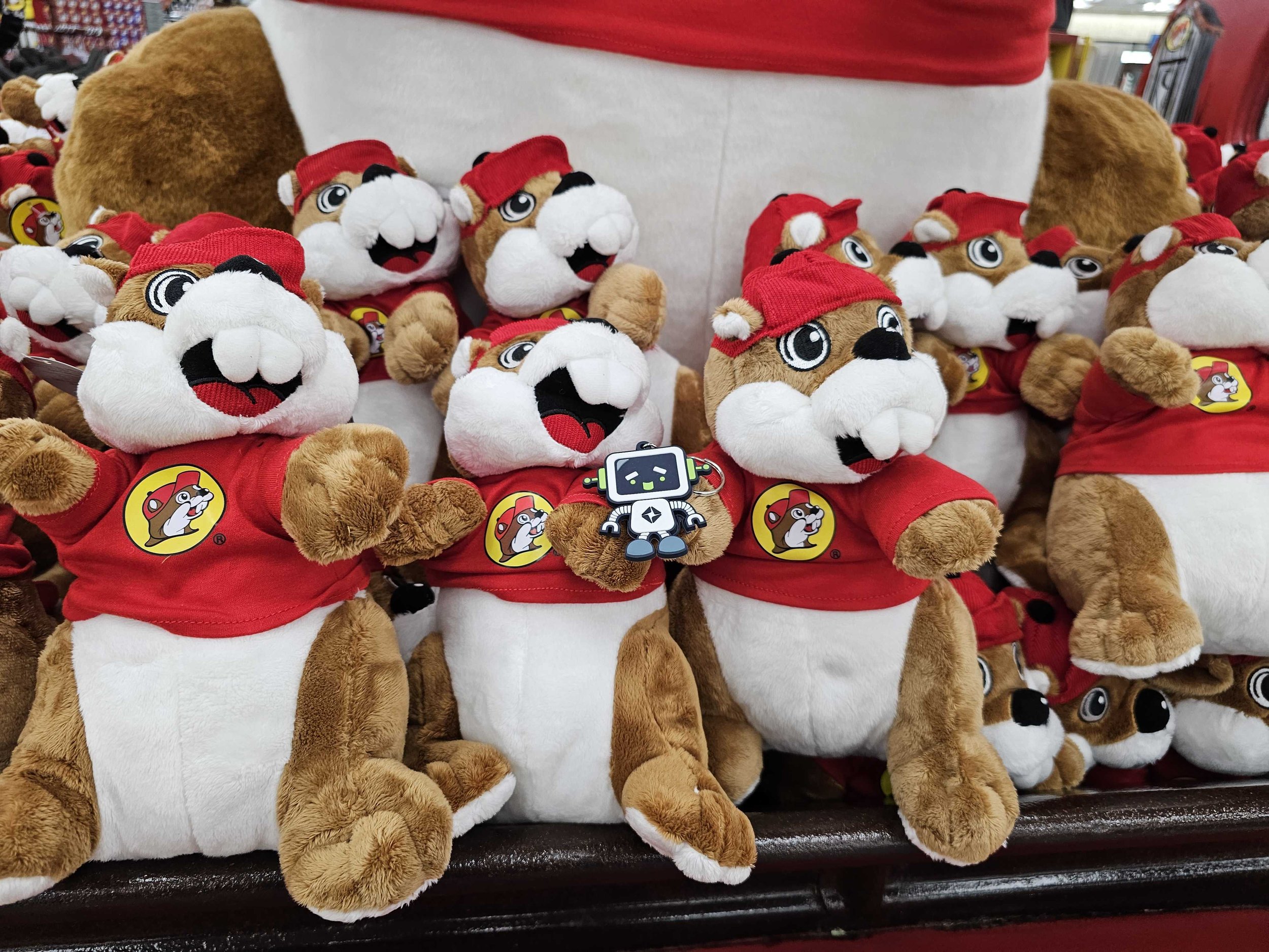 RoBert hanging out at Buc-ees