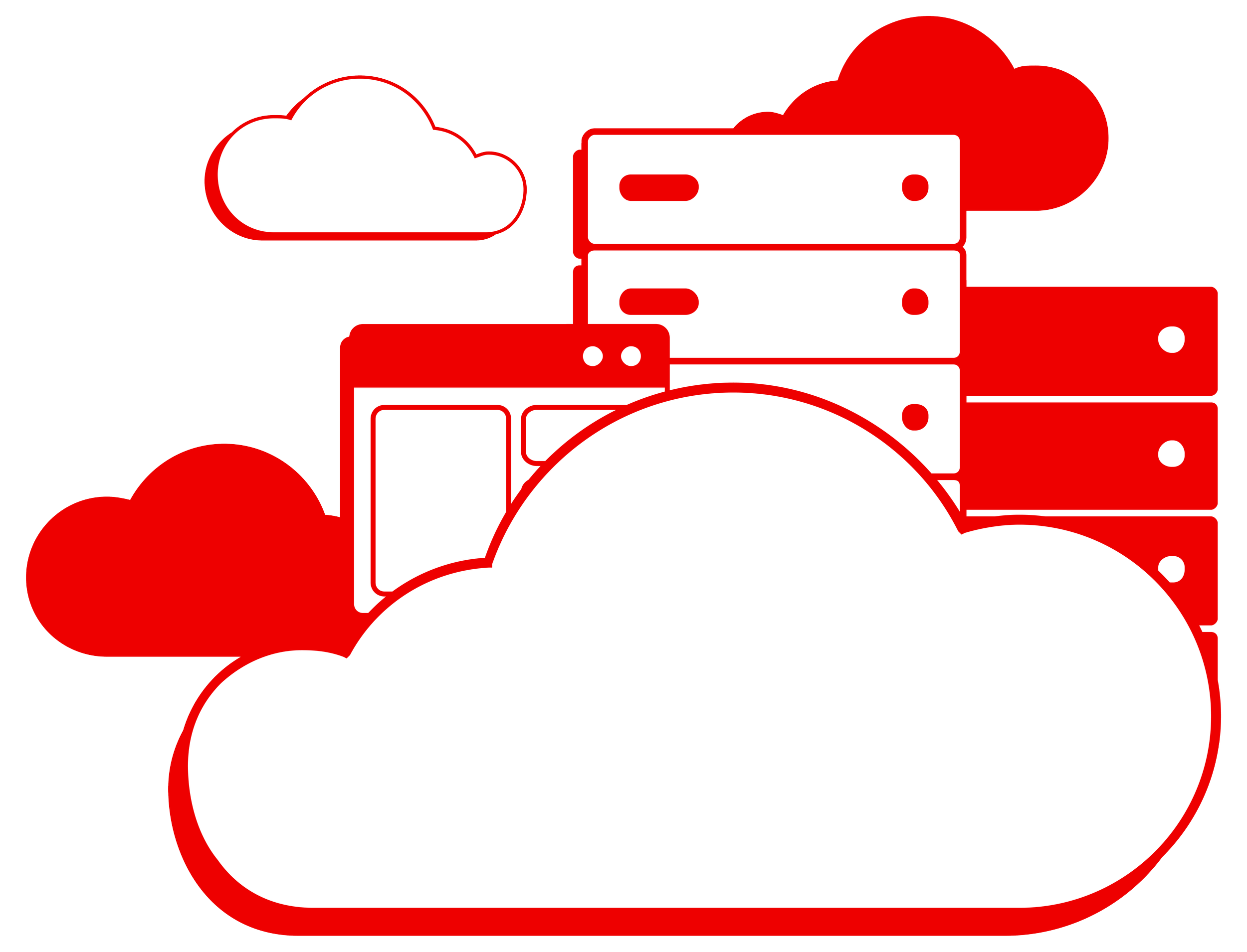 Cloud-based operating system icon