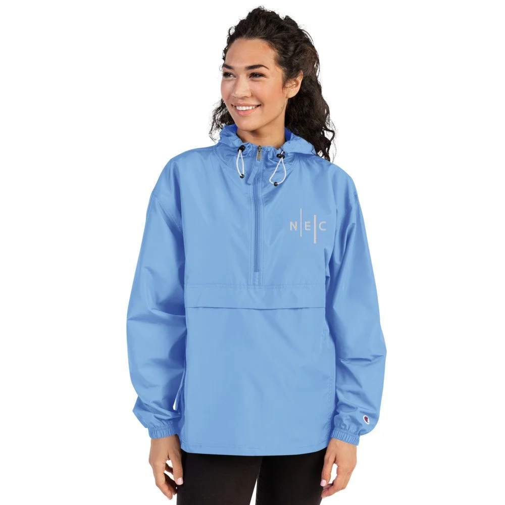 NEC Logo Packable Jacket — New England Conservatory Store NEC Logo Packable Jacket — New England Conservatory Store
